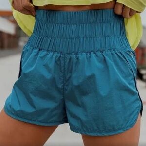EUC! The Way home shorts in blueish tealish color